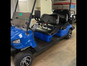 Vivid EV V4 lithium golf cart 6 passenger